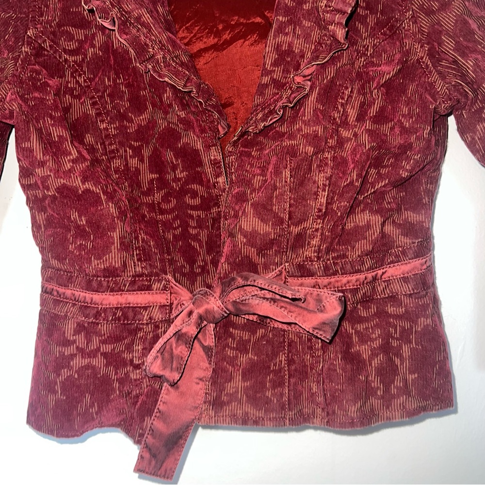 Red Free People Gothic Jacket - Picture 3 of 5